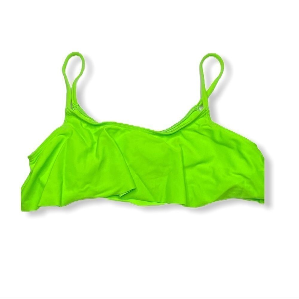 Beach Riot Flutter Bikini Top Limonada